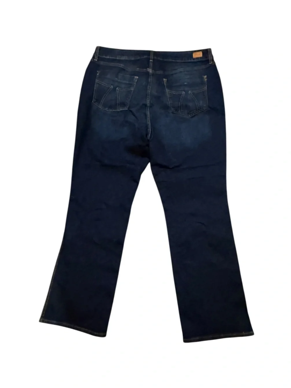 Seven7 Bombshell High Rise Bootcut Jeans Womens 20W NWT Dark Wash Stretch - Picture 2 of 6